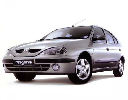 EVA автоковрики для Renault Megane I 1999-2003 (LA) хэтчбек рестайлинг — megane1-rest-hatch