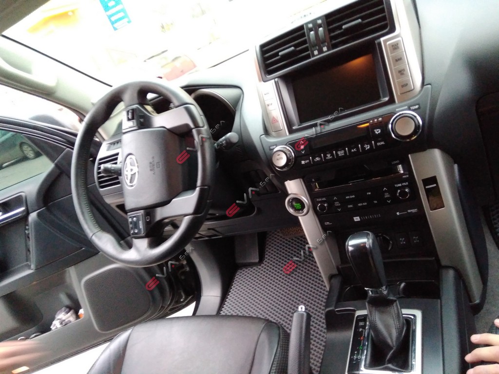 EVA автоковрики для Toyota Land Cruiser Prado 150 (2009-2013) дорестайл 5 мест — toy_LC150_1